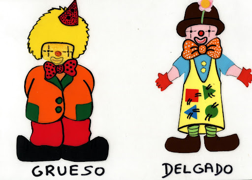 GRUESO-DELGADO | Clases de 4 AÑOS de Educación Infantil del CEIP ...